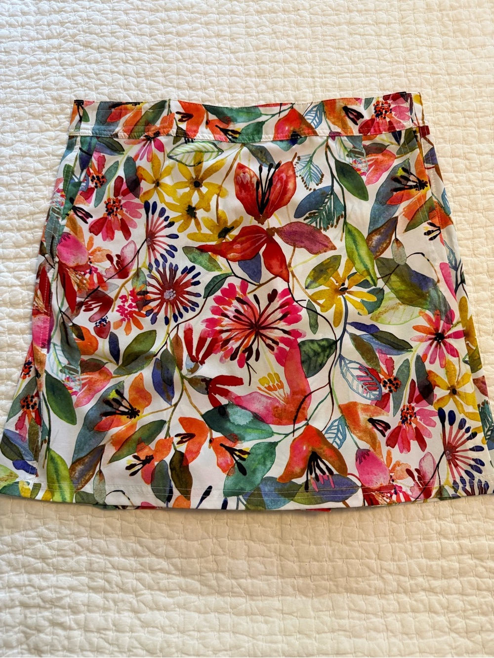 Ripskirt Hawaii Multicolor Floral wrap skirt - length 2.